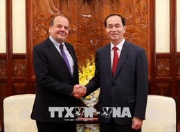 Chủ tịch nước Trần Đại Quang tiếp Đại sứ Chile tới chào kết thúc nhiệm kỳ 